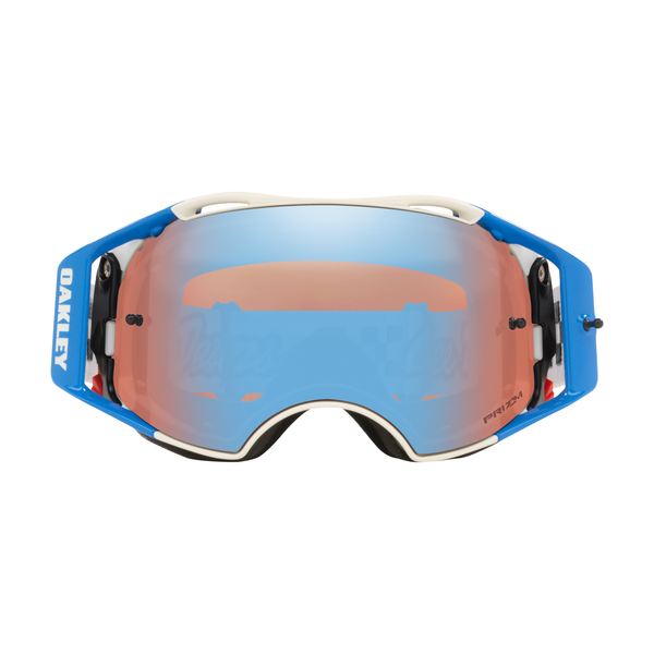 Oakley Airbrake TLD Collection MTB Goggle (Drop In White) Prizm Sapphire Lens Front
