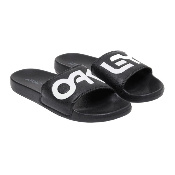 Oakley Footwear B1B Slide 2.0 (Blackout) Front Right