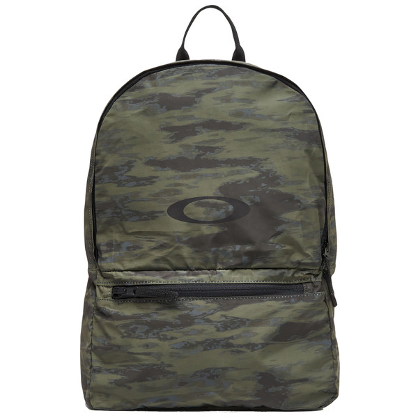 Oakley The Freshman Packable RC Backpack (Brush Tiger Camo Green) Front