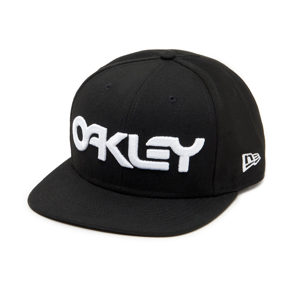 Oakley Casual Lifestyle Cap (Mark II Novelty Snapback Blackout) One Size Fits All Front