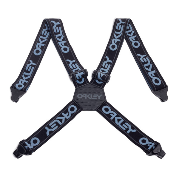 Oakley Casual Factory Suspenders (Blackout) One Size Fits All Front