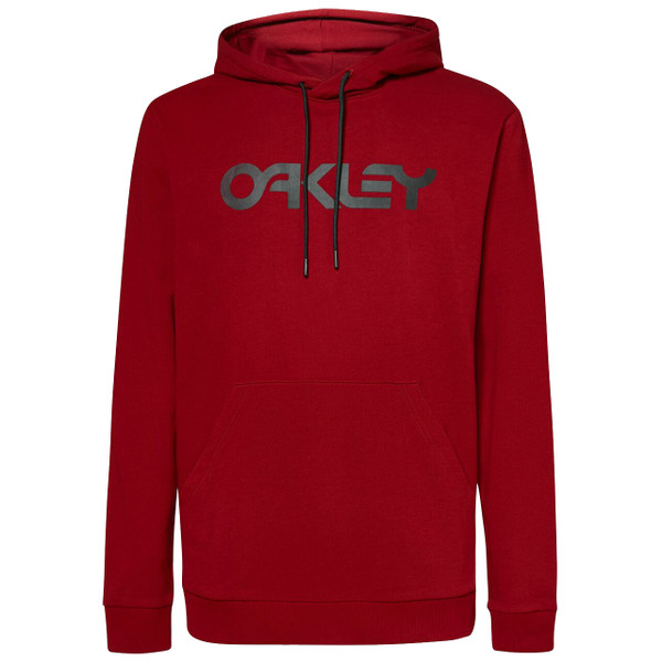 Oakley Casual Adult B1B PO 2.0 Hoodie (Black/Iron Red) Front