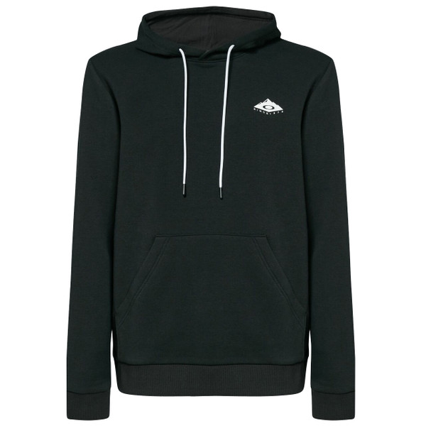 Oakley Casual Adult Peak PO Hoodie (Blackout) Front