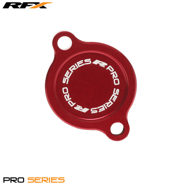 RFX Pro Oil Filter Cover (Red) Kawasaki KXF250 04-16