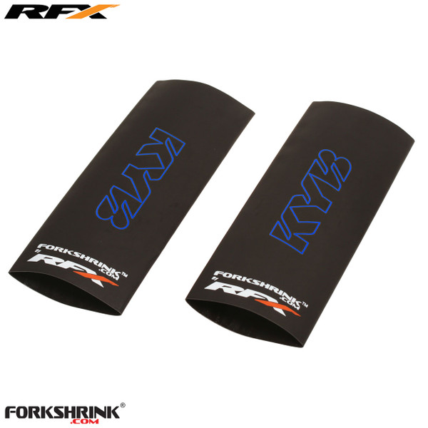 RFX Race Series Forkshrink Upper Fork Guard with KYB Logo (Blue) Universal 125cc-525cc