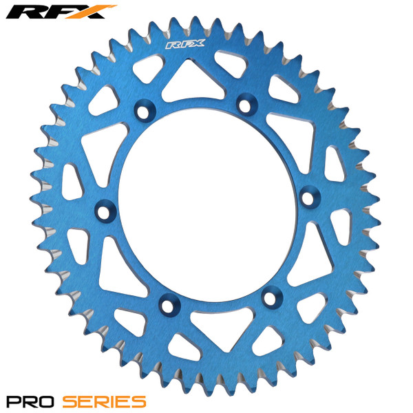 RFX Pro Series Elite Rear Sprocket Yamaha YZ125-250 YZF250-450 99-20 (Blue) Various Sizes