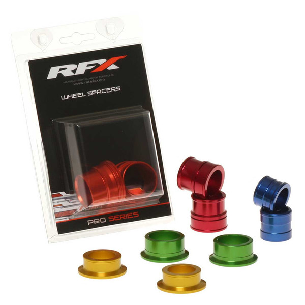 RFX Pro Wheel Spacers Front (Red) Beta 250/300 RR 13-20 400/450/498 RR 13-20 Pack