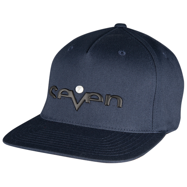 Seven MX Casual 22.2 New Era Hat (Brand Flex Navy) Size OSFM Front