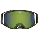 Foundation Plus Speedway Matte Green - Hd Smoke Olive Spectra Mirror + Hd Clear