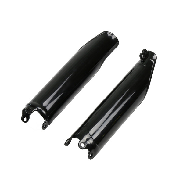UFO Plastic Fork Guard (Black) Honda CRF450R/RX 19-22