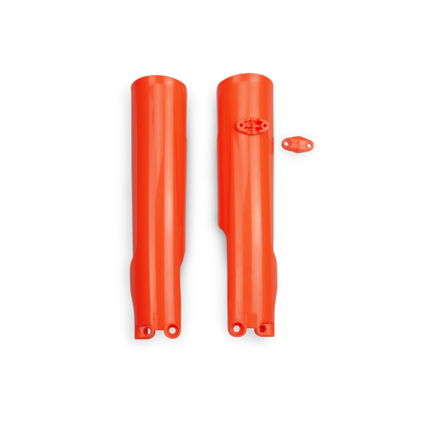 UFO Fork Guards (Neon Orange) KTM SX125 - SXF450 2023