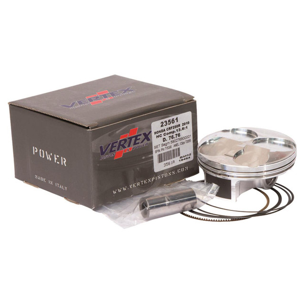 Vertex Piston Kit SX250F/FC250 16-22 EXC250F/FE250 17-23 MC250F/EC250F 21-23 Compr 14.7:1 (C)