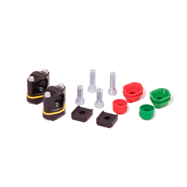 Xtrig Bar Mount Kit (FlexFix) M12 x 36mm Bar Dia (5mm Raisers Elastomer Kit Soft/Medium/Hard)
