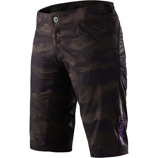Troy Lee Designs Mischief Women'S Shorts - Shell Only Brushed Camo - Army