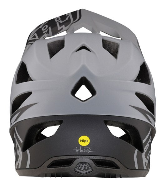 Troy Lee Designs Stage Mips Helmet Stealth - Grey