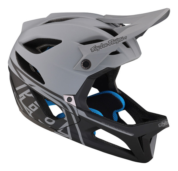 Troy Lee Designs Stage Mips Helmet Stealth - Grey