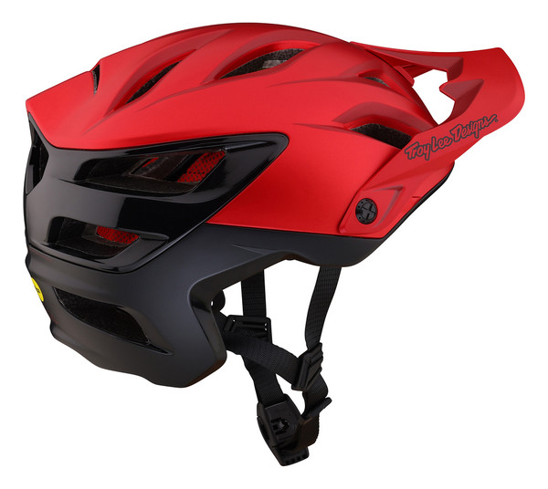 Troy Lee Designs A3 Mips Helmet Uno - Red