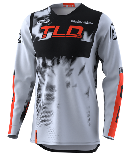 Troy Lee Designs Youth GP Jersey - Astro Light Grey Orange