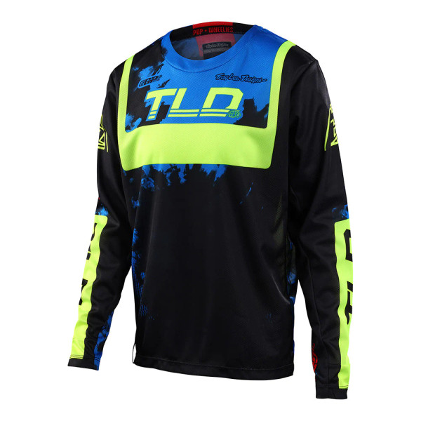 Troy Lee Designs Youth GP Jersey - Astro Black Yellow