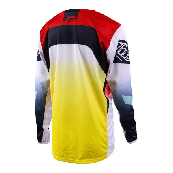 Troy Lee Designs Youth GP Jersey - Arc Acid Yellow Red