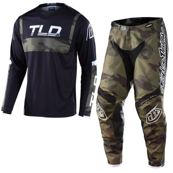 Troy Lee Designs GP Kit Combo - Brazen Camo Army Green