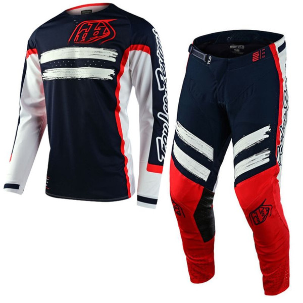 Troy Lee Designs Se Pro Kit Combo - Marker Navy Red