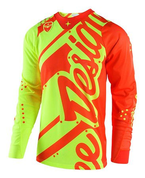 Troy Lee Designs Jersey Se Air 18 Shadow Yellow Orange