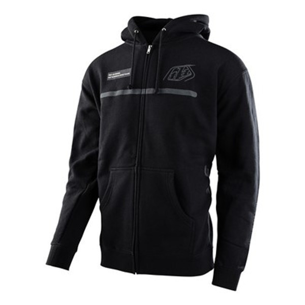 Troy Lee Designs Lines Zip-Up Hoodie - Black