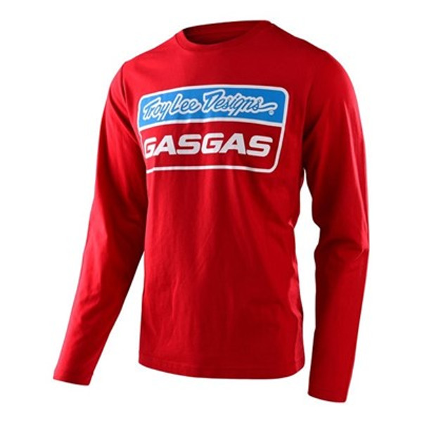 Troy Lee Designs Tld Gasgas Team Stock Ls Tee - Red