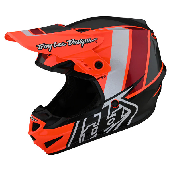 Troy Lee Designs Youth GP Helmet - Nova Glo Orange