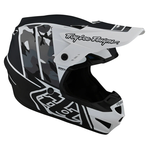 Troy Lee Designs Youth GP Helmet - Nova Camo White