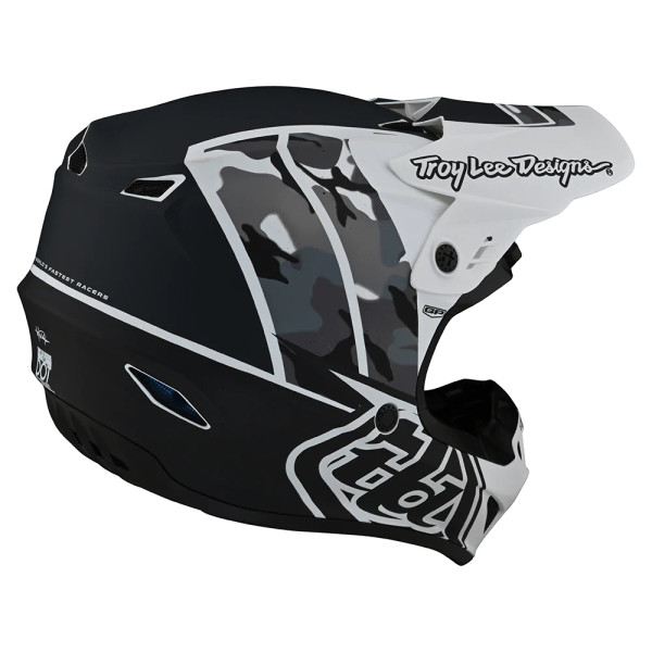 Troy Lee Designs Youth GP Helmet - Nova Camo White