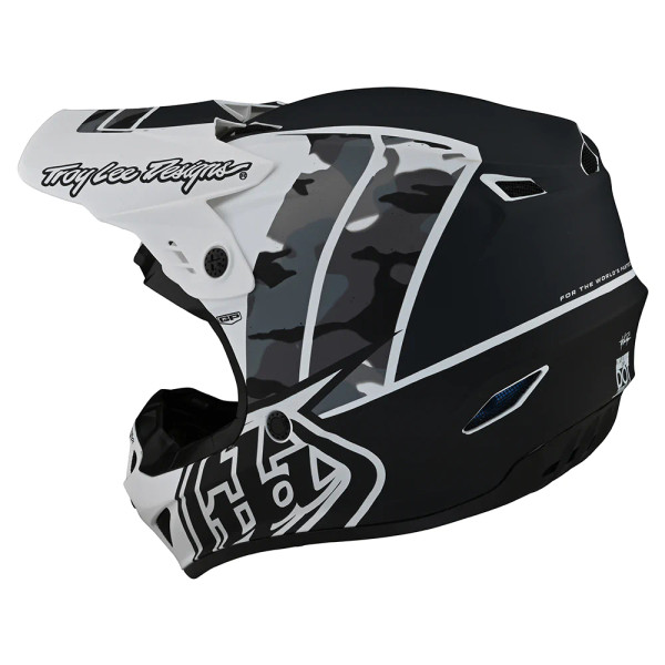 Troy Lee Designs Youth GP Helmet - Nova Camo White
