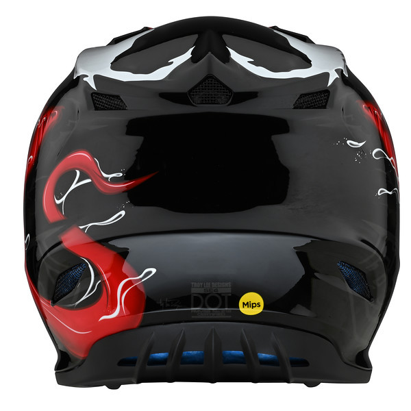 Troy Lee Designs SE4 Polyacrylite Helmet - Venom Black