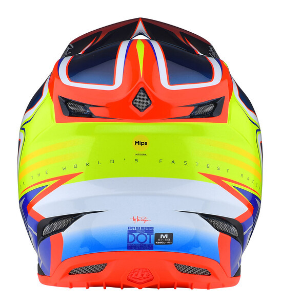 Troy Lee Designs SE5 Carbon Helmet - Lines Blue