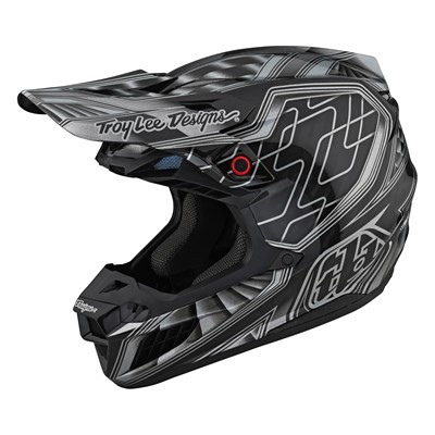 Troy Lee Designs SE5 Carbon Helmet - Lowrider Black - Store114