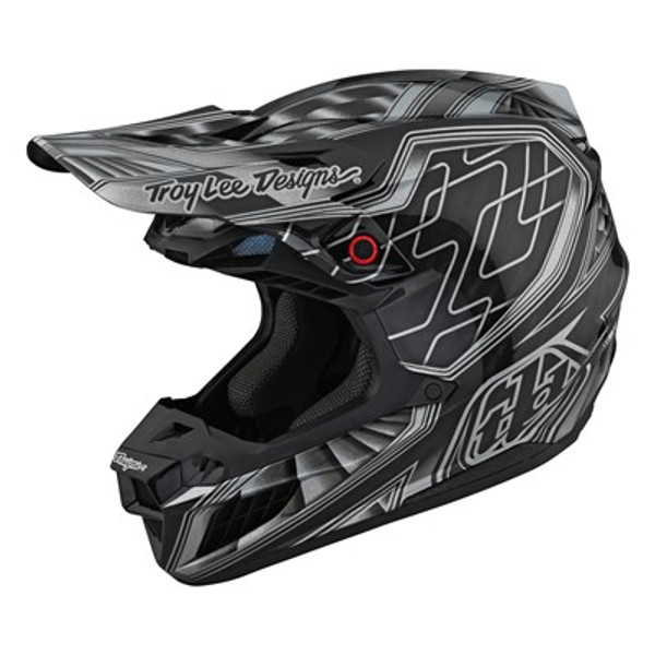 Troy Lee Designs SE5 Carbon Helmet - Lowrider Black