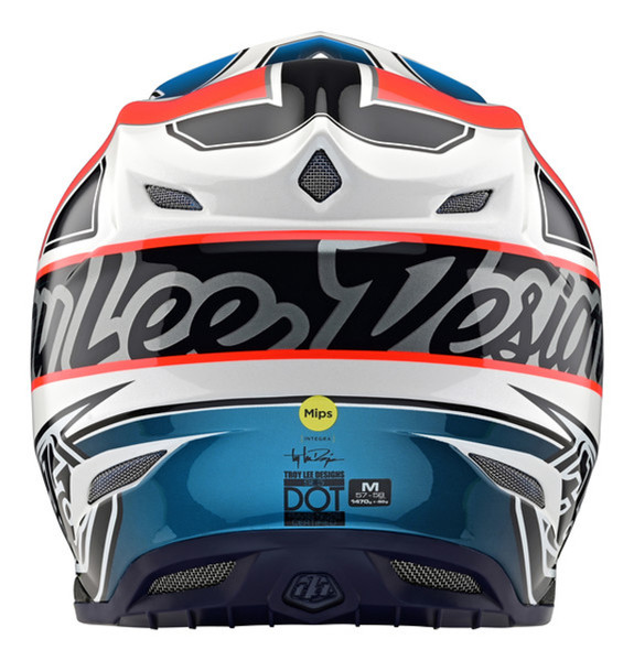 Troy Lee Designs SE5 Composite Helmet - Team Orange Blue