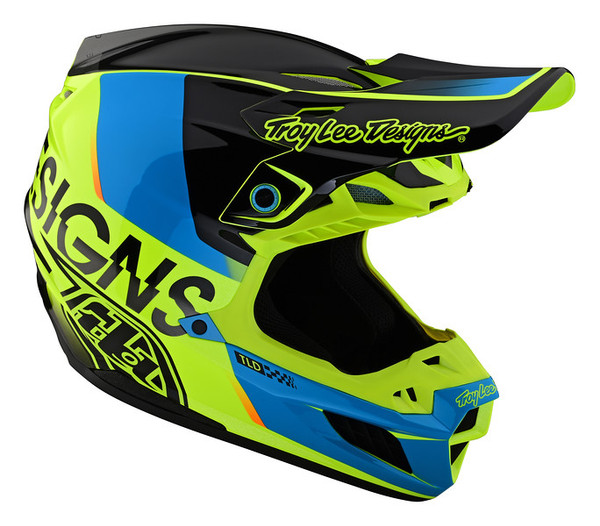 Troy Lee Designs SE5 Composite Helmet - Qualifier Yellow