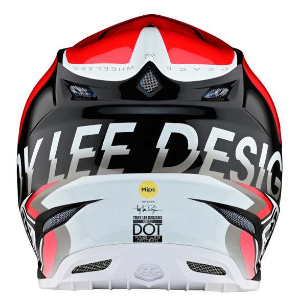 Troy Lee Designs SE5 Composite Helmet - Qualifier Red Black