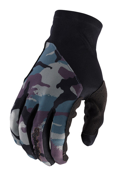 Troy Lee Designs Flowline Glove - Brushed Camo Army