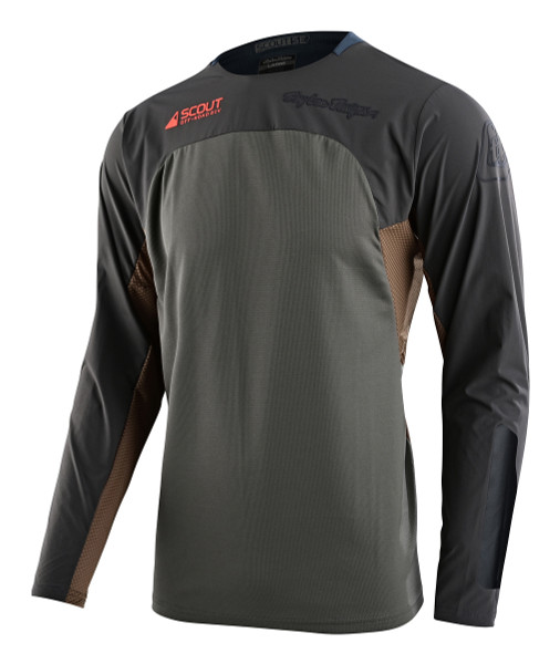 Troy Lee Designs Scout Se Jersey - Systems Grey Beetle