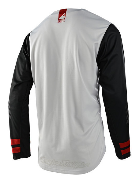 Troy Lee Designs Scout GP Jersey - Ride On Charcoal Vintage White