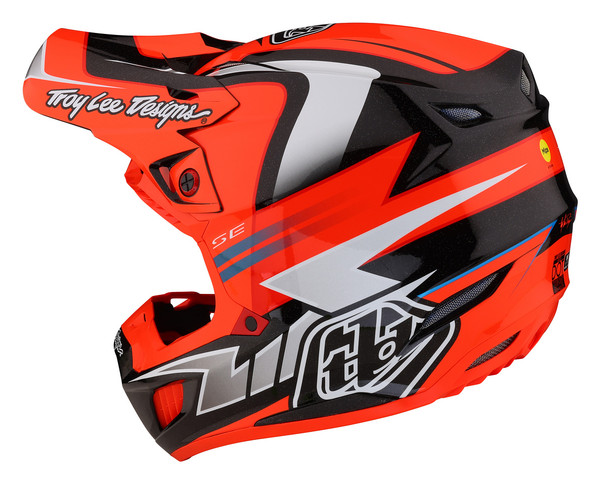 Troy Lee Designs SE5 Composite Helmet - Saber Neo Orange