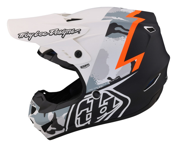 Troy Lee Designs GP Helmet - Volt Camo White