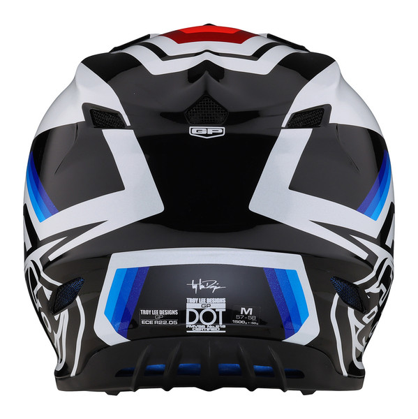Troy Lee Designs GP Helmet - Apex White / Blue