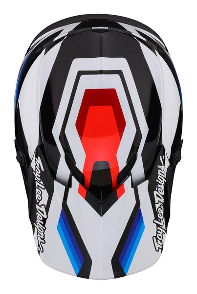 Troy Lee Designs GP Helmet - Apex White / Blue