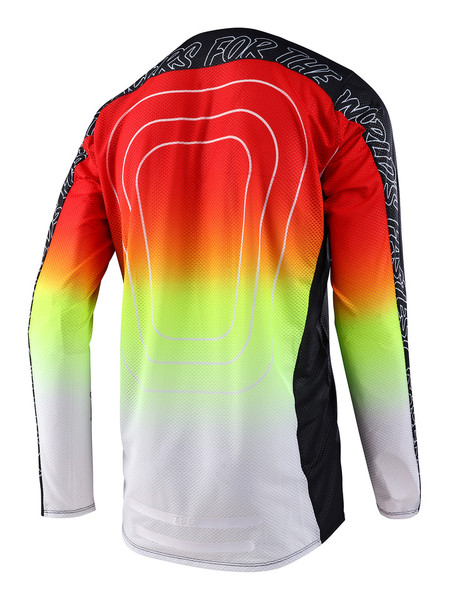 Troy Lee Designs Se Pro Air Jersey - Richter Black / Fire