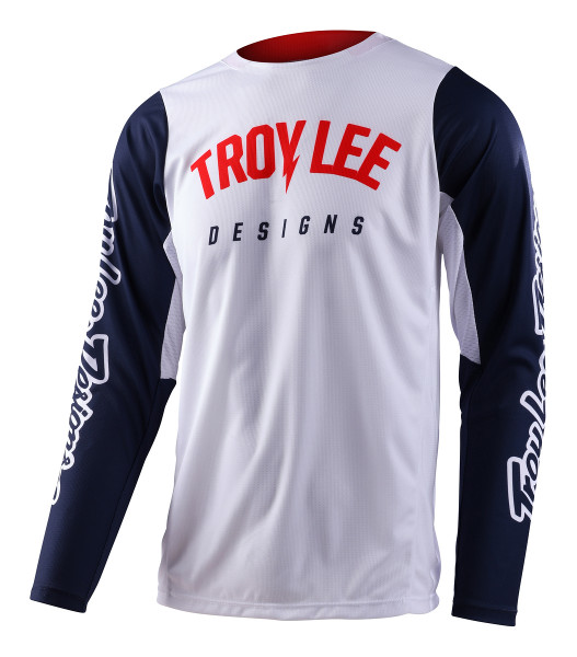 Troy Lee Designs GP Pro Jersey - Boltz White / Navy - Store114