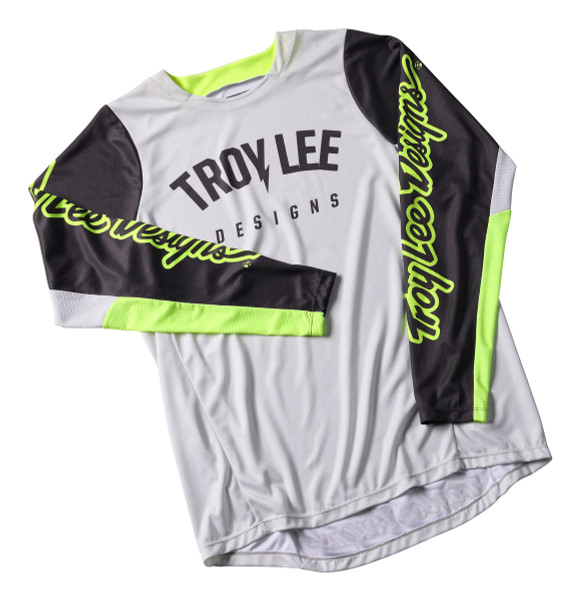 Troy Lee Designs GP Pro Jersey - Boltz Fog / Flo Yellow